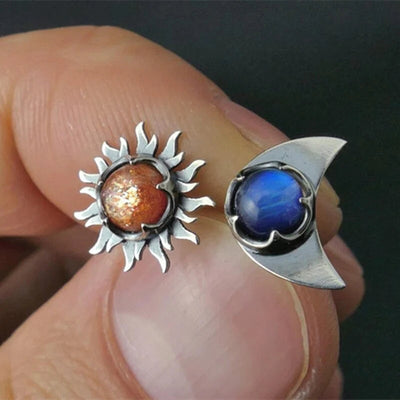 Sun Moon Earrings