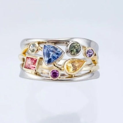 Colorful Zirconia Ring