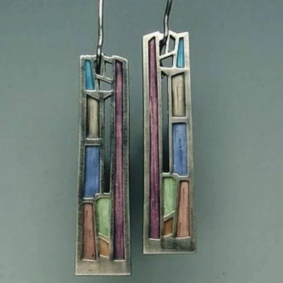 Colorful Vintage Earrings