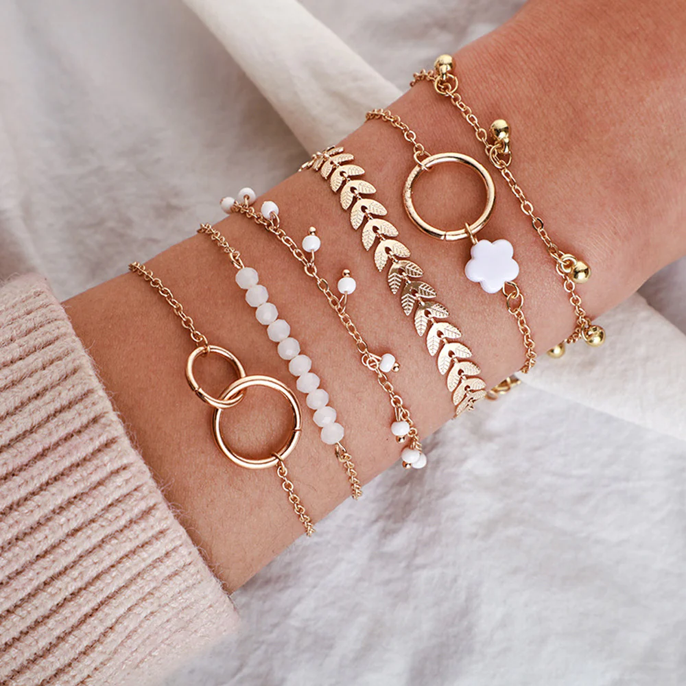 Vintage Golden Bracelets Pack