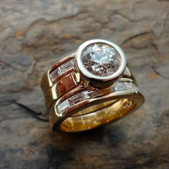 Vintage Glass Ring